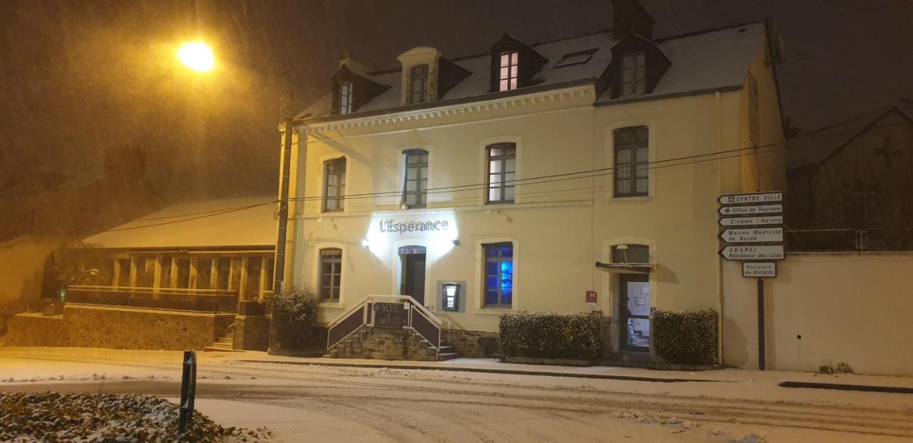 Hotel L'Esperance Vitre Bagian luar foto
